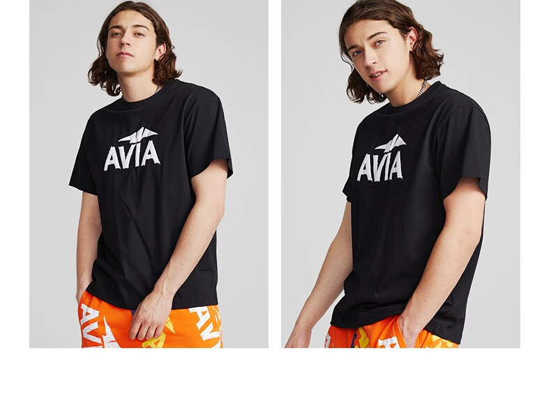 avia爱威亚短袖t恤男速干衣体恤跑步运动衣休闲吸汗透