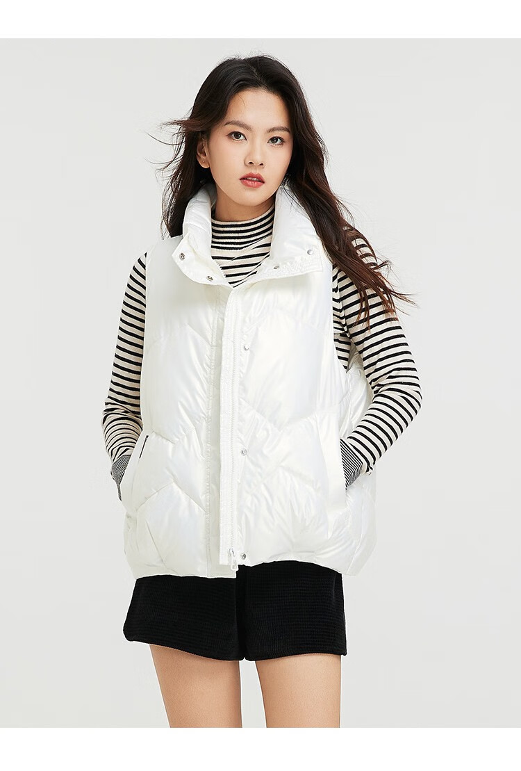 ief/爱依服棉服女2021冬季新款潮韩版宽松加厚学生百搭马甲短外套2712