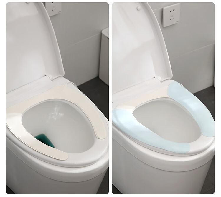 家の物语日本马桶垫冬季加热马桶坐便垫粘贴式防水加厚发热马桶圈垫