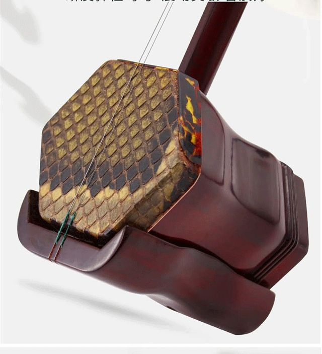 颂音坊二胡乐器小叶紫檀红木儿童成人初学者入门苏州胡琴红木二胡