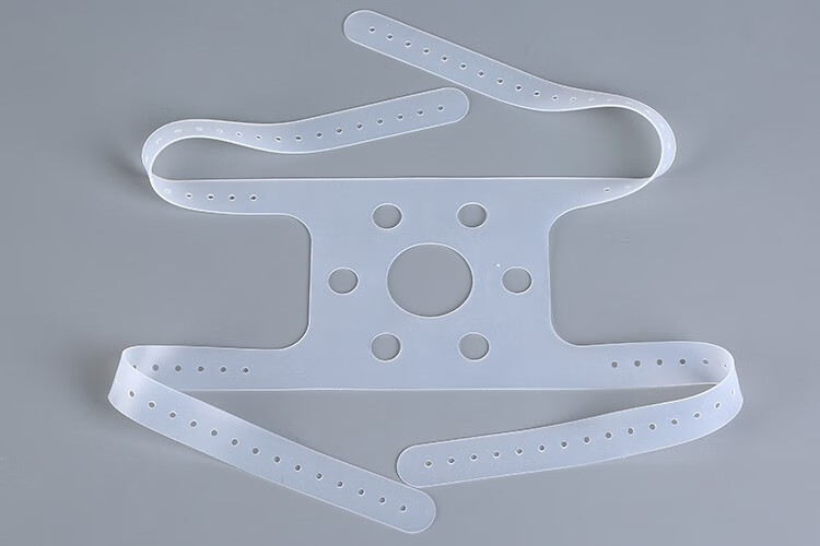 呼吸机麻醉机配件硅胶四头带 成人 儿童通用型 麻醉面罩固定带 pvc麻