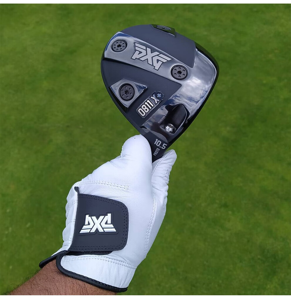 pxg 高尔夫手套players系列男士单支左手golf小羊皮手套 舒适柔软 白