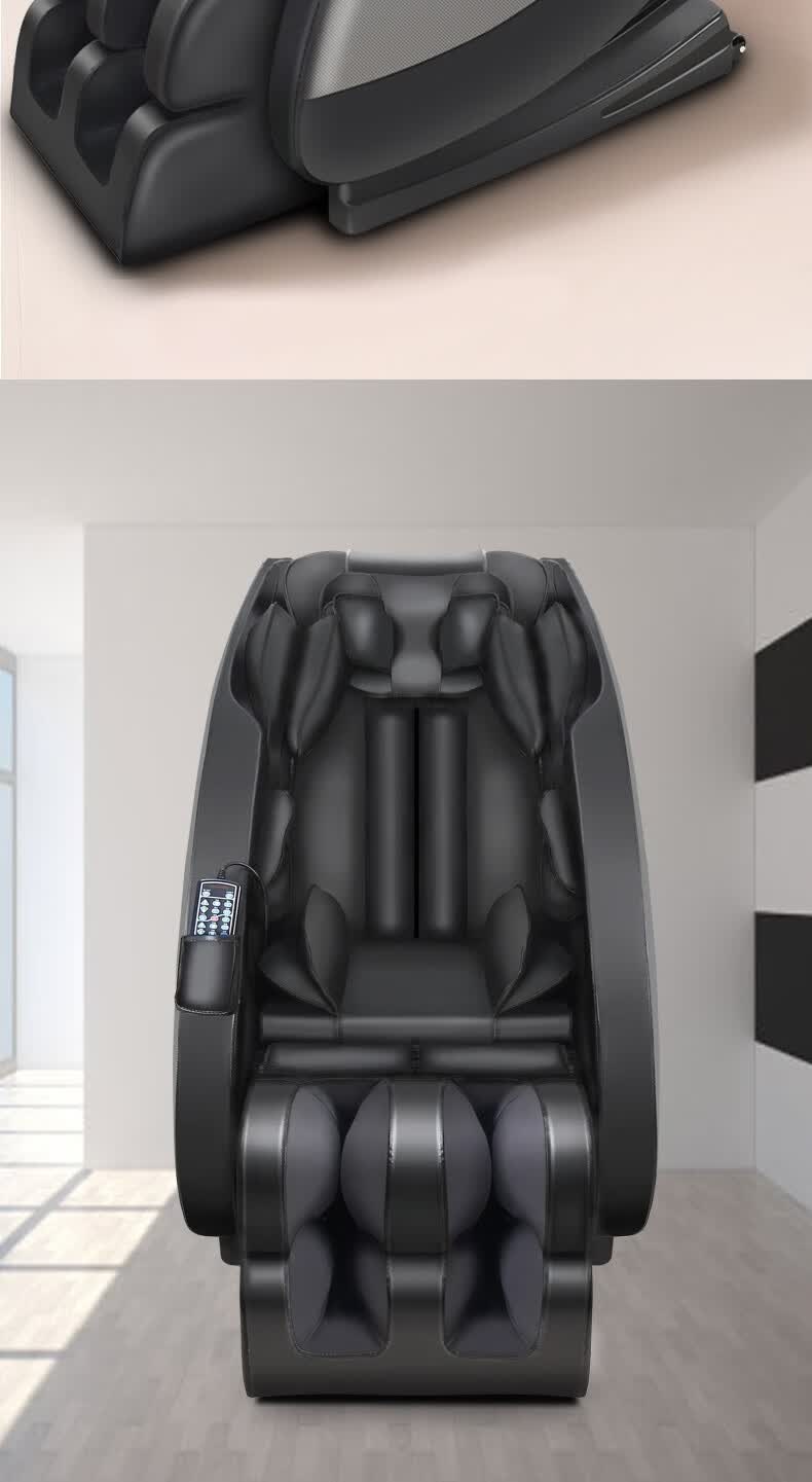 乐摩世佳豪华按摩椅6600太空舱零重力多功能全自动按摩沙发黑色