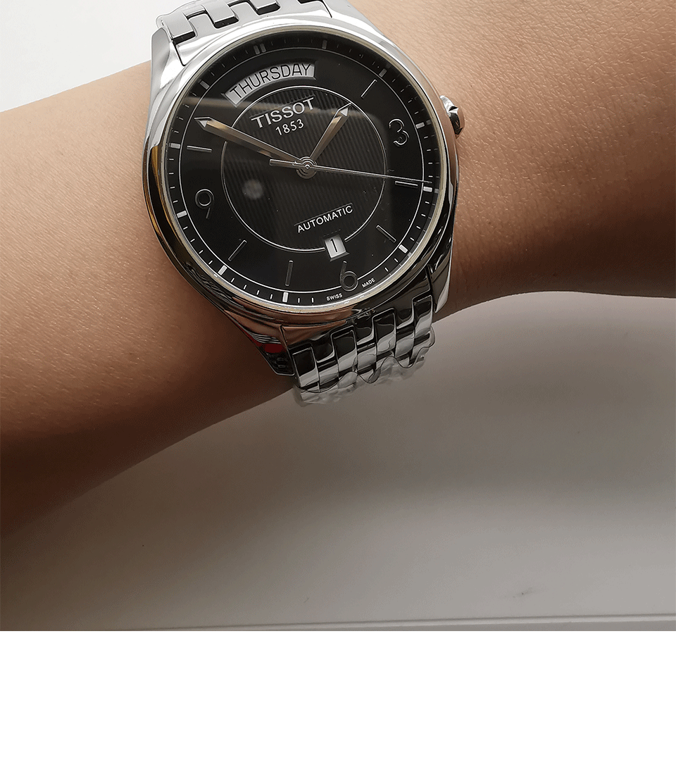 【二手95新】天梭经典唯意系列t038.430.11.057.