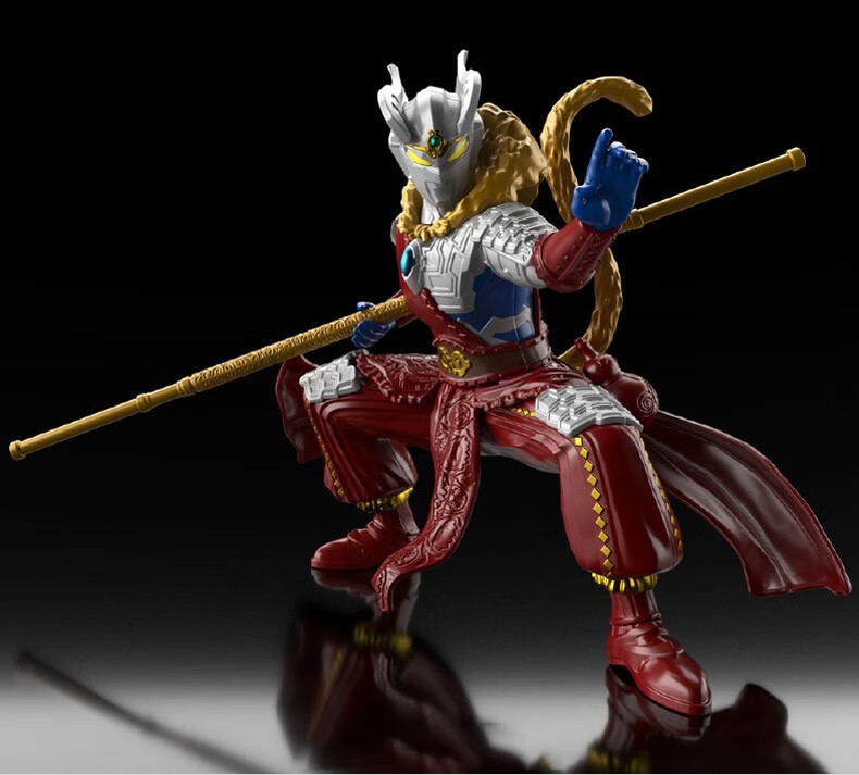 万代拼装模型奥特曼英雄传西游记孙悟空战袍赛罗三国关羽泰塔斯