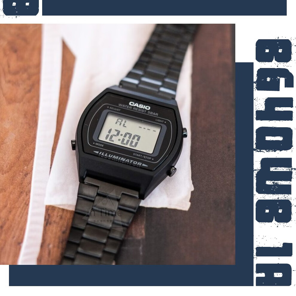 卡西欧regular系jonyj豆芽同款复古小方块学生腕表时尚百搭男女表b650