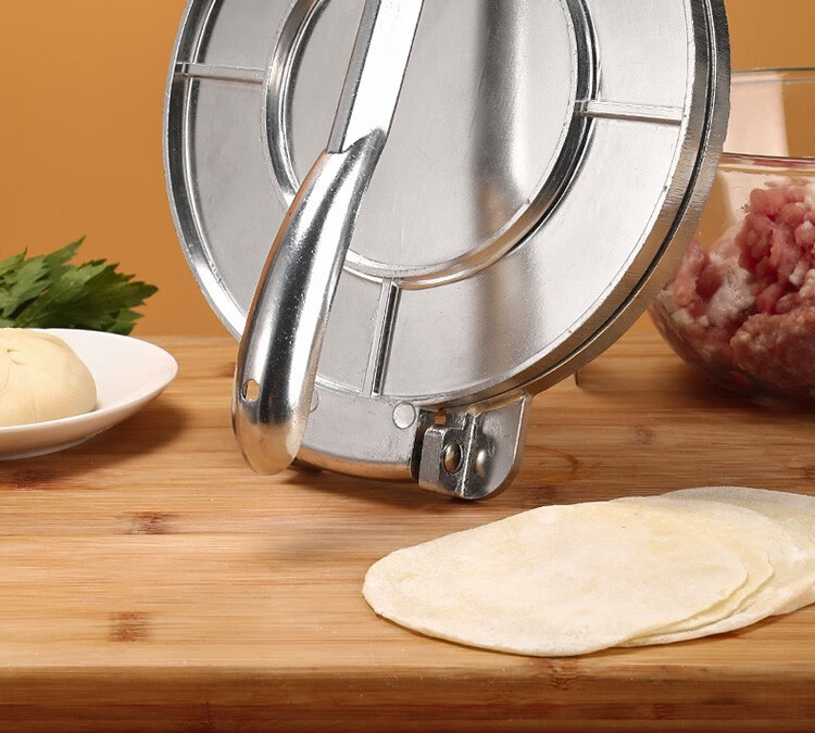 北格圆形手工压饼器压饺子皮神器包子皮手抓烧饼模具压面皮器烙饼工具