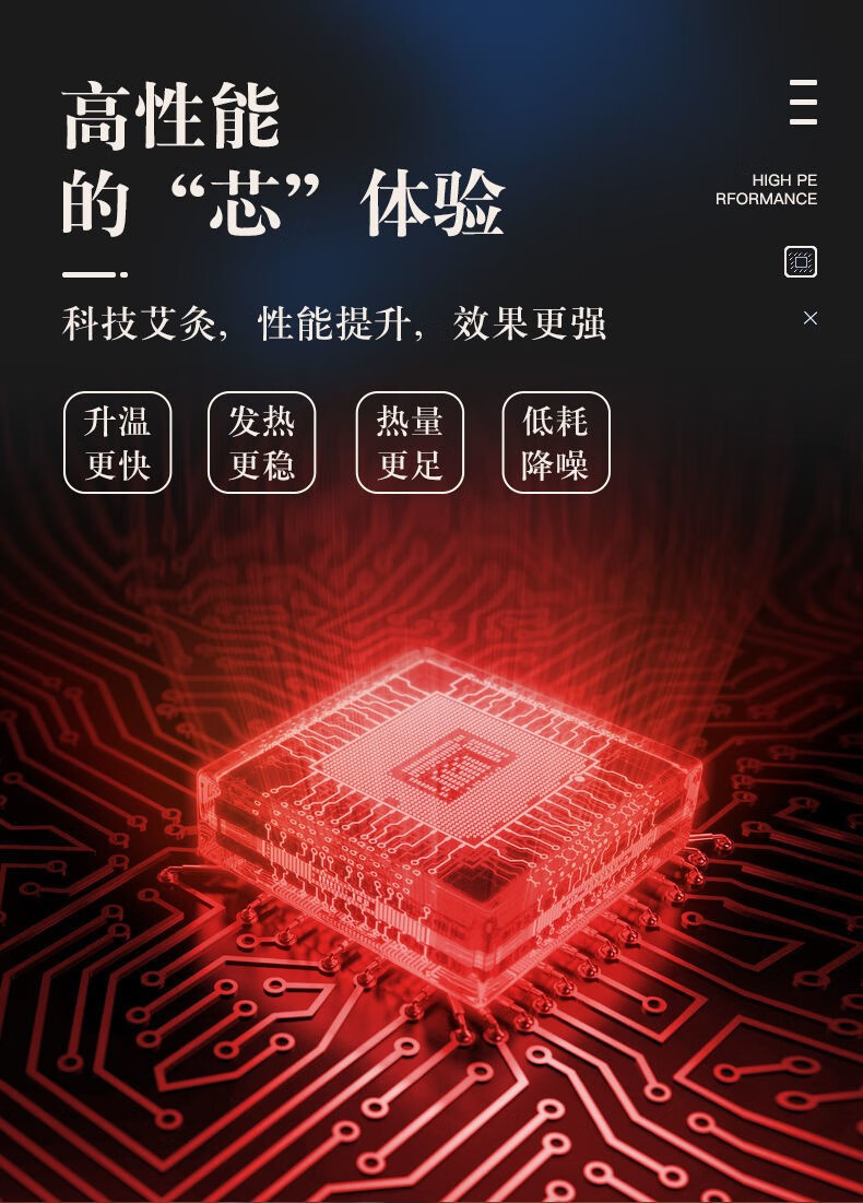 艾灸仪器美容院电加热家用理疗艾灸熏蒸仪红外线艾绒艾饼无烟温灸器