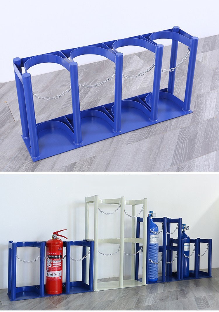 4l8l40l15l20气瓶固定支架氧气乙炔瓶实验室防倾倒装置小型气瓶 8l-10