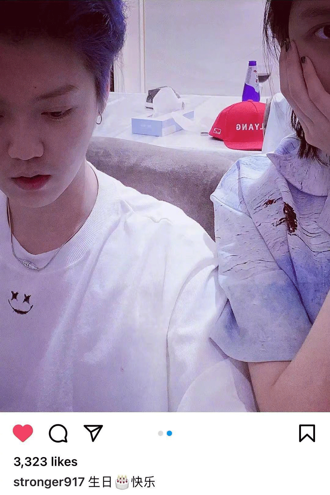 仓梵鹿晗关晓彤ins新合照同款短袖t恤男女情侣装白色t恤乖巧上衣纯棉