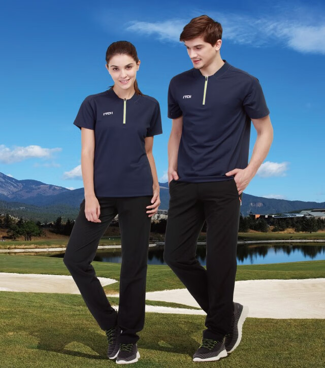 艾图爱(itoi)男款立领短袖t恤/t7005 藏蓝 4xl【图片 价格 品牌 报价