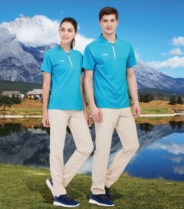 艾图爱(itoi)男款立领短袖t恤/t7005 藏蓝 4xl【图片 价格 品牌 报价