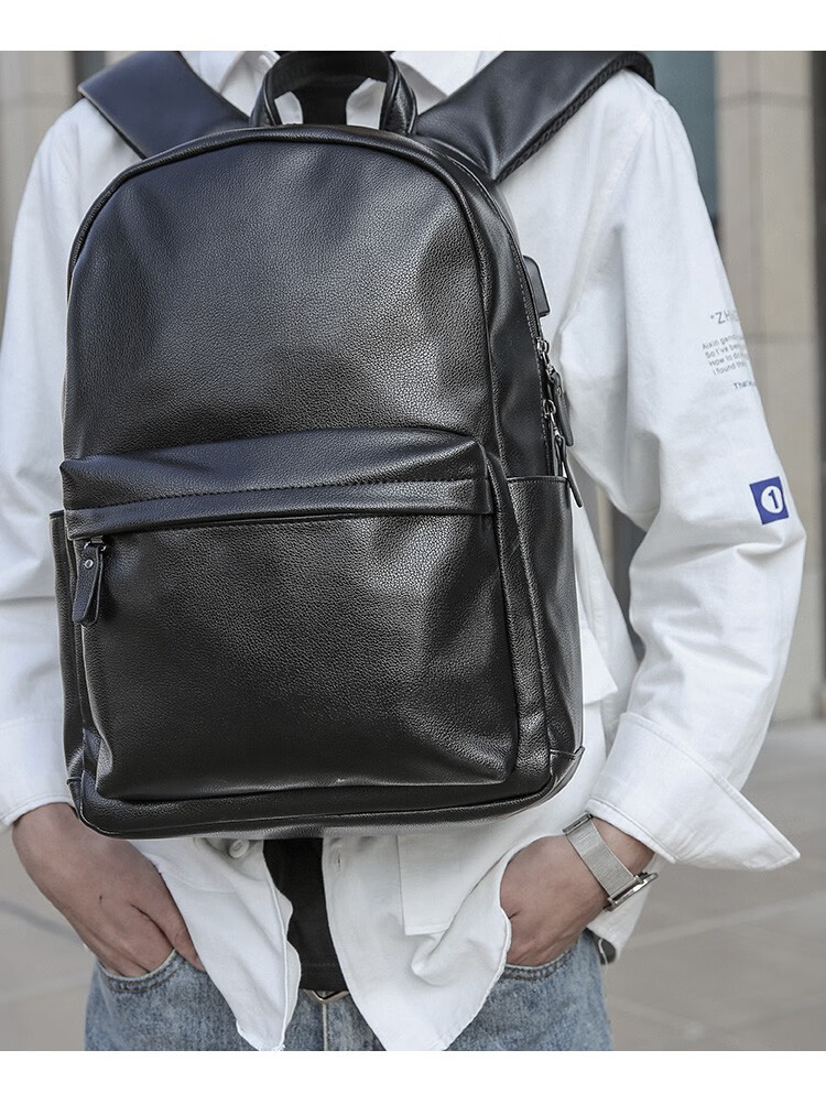 zoro轻奢品牌双肩包男大容量商务电脑包大学生书包休闲出差男包旅行