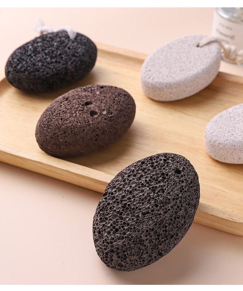 磨脚神器磨脚石去死皮老茧角质火山石双面搓脚板家用刮修脚底火山石1