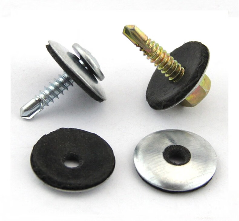 碳钢连体防水垫片复合垫圈钻尾自攻螺丝钉防滑垫片epdm垫 5.