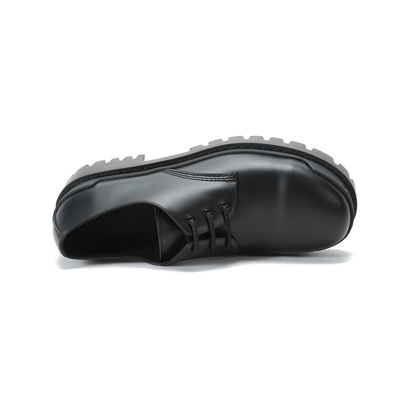 男鞋巴黎世家 balenciaga 男士牛皮革系带厚底鞋休闲皮鞋 600600 wa