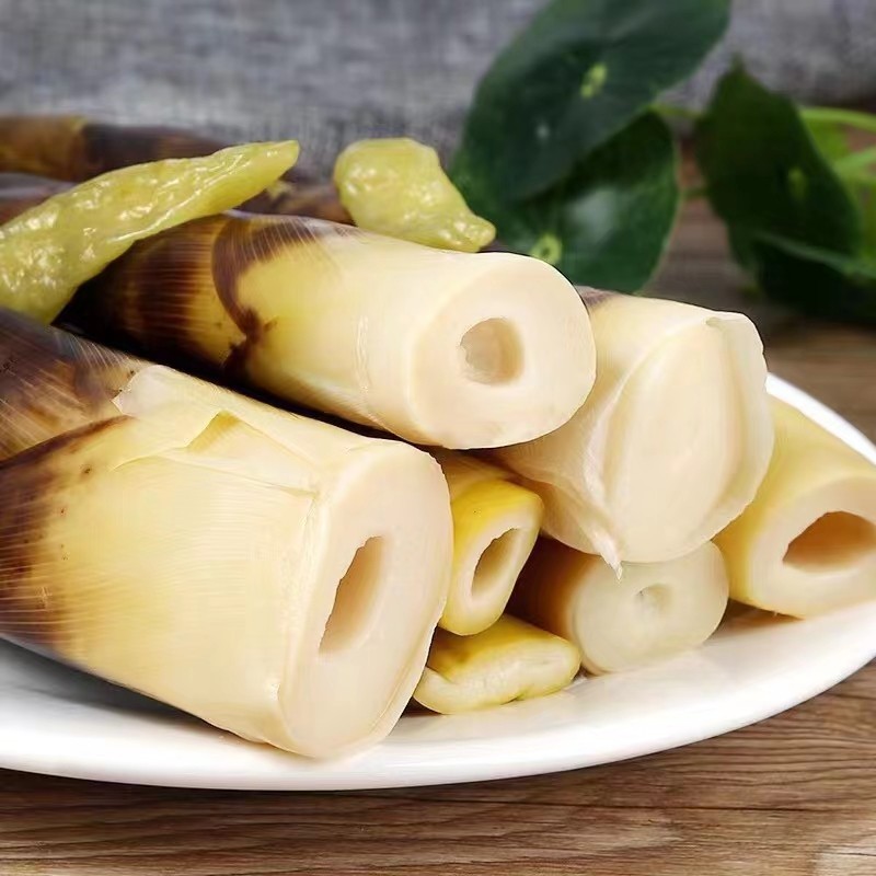 小小春手剥笋500g开袋即食手扒笋手撕泡椒竹笋网红笋尖小零食小吃老汤