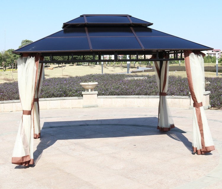 户外凉亭庭院帐篷花园凉棚阳光凉亭室外露台凉亭农家乐遮阳棚雨棚26x