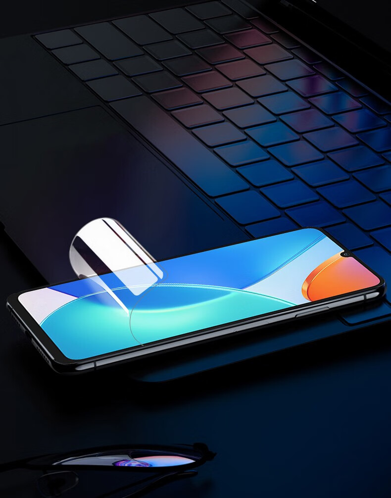 畅玩30plus手机膜抗蓝光高清防窥膜防爆全屏贴膜金刚隐形水凝膜2片装