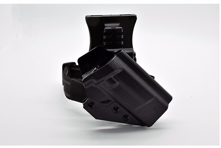 雪峰狐 92快拔套 92g战术k板下沉腰腿套通用可旋转无锁快拔套92改枪套