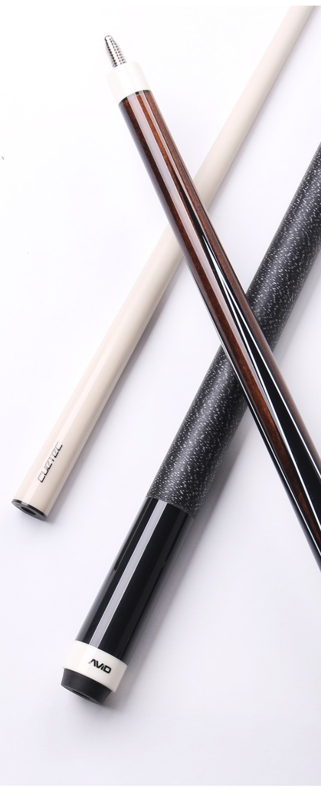 党金虎cuetec球坦克白魔法avid台球杆丘泰克九球大头杆黑八桌球杆 95-