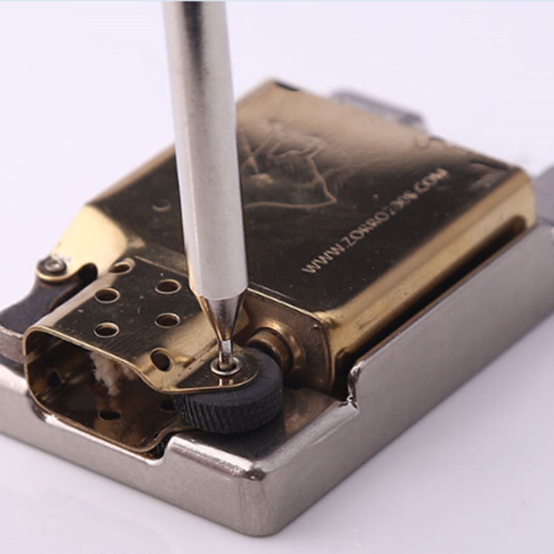 捷畅适配zippo燃油打火机打火轮齿轮燧火轮沙轮砂轮维修配件专业菱形