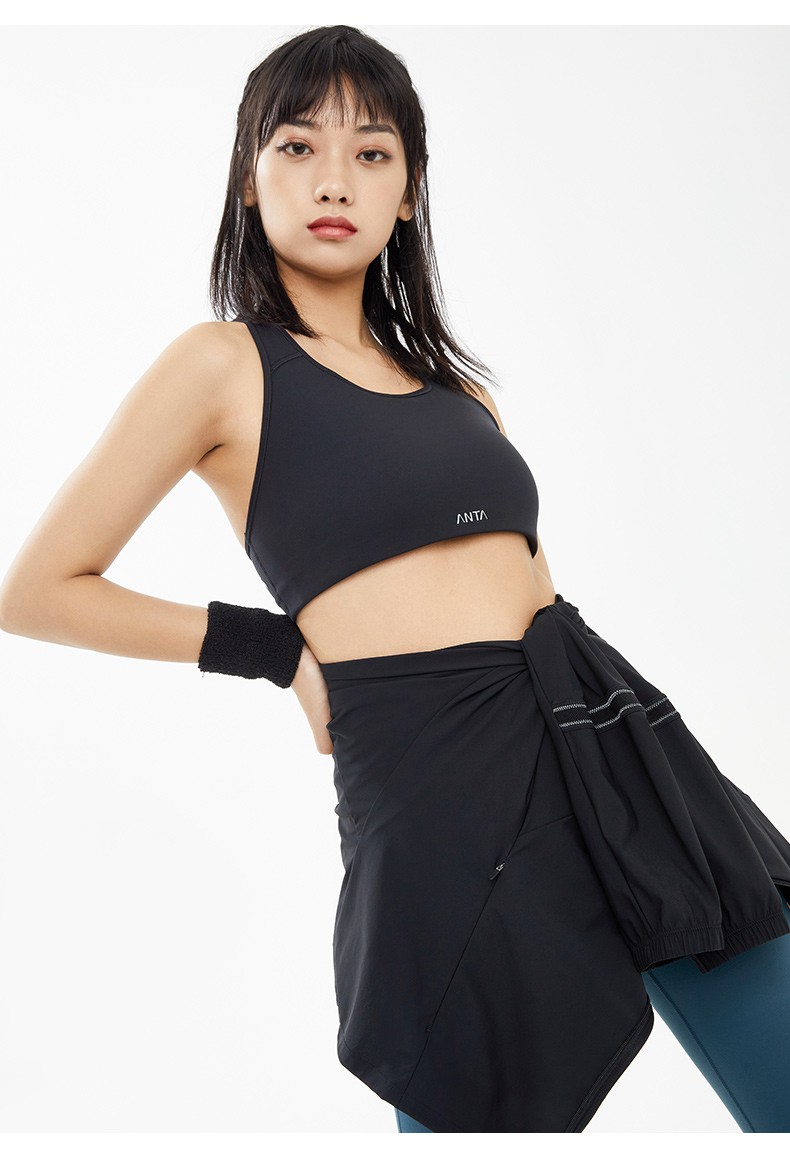 商场同款安踏运动背心女春季新品运动户外健身跑步透气休闲徒步女运动