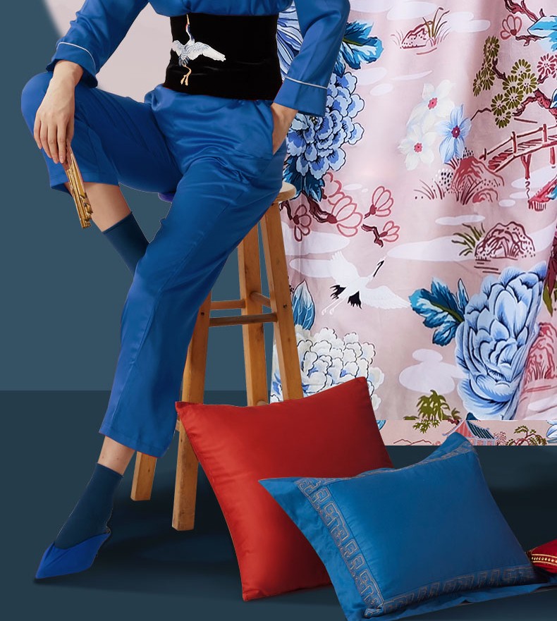 富安娜家纺 床上四件套纯棉磨毛中性加厚保暖简约床上用品床单被套 安