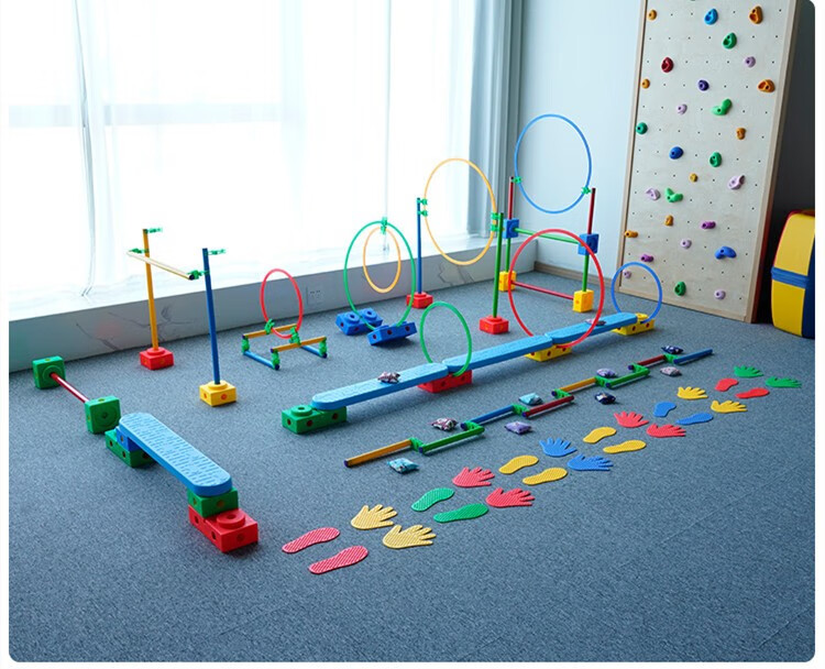 感统万象组合训练器材早教玩具平衡木幼儿园家用儿童体能户外运动康聚