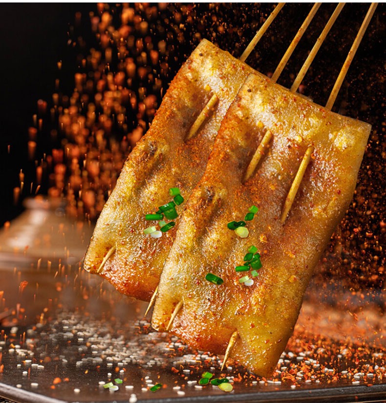 帆舟鲜苕皮烧烤专用重庆苕皮豆干商用烤苕皮四川批发烧烤苕皮小张1810