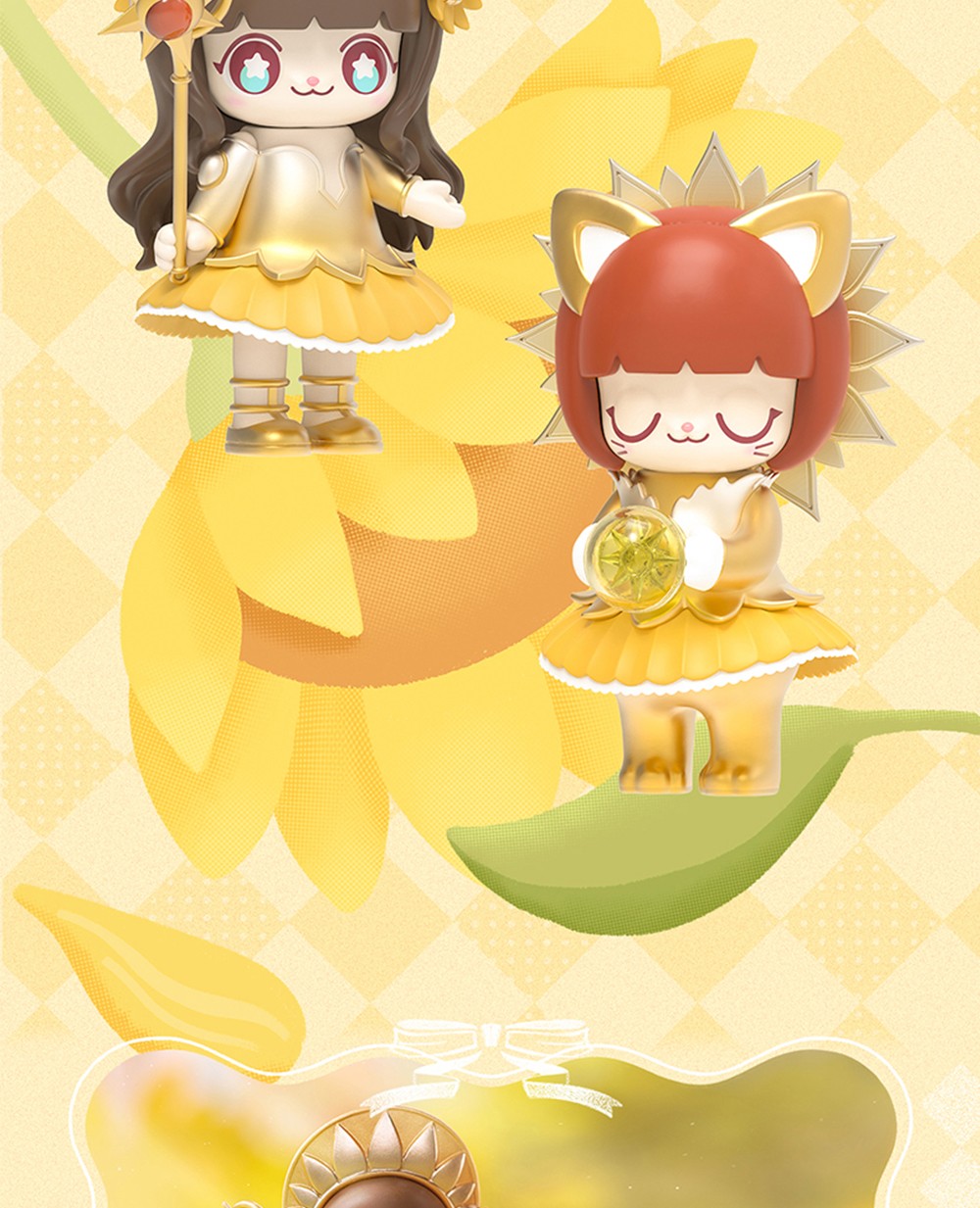 52toyskimmymiki花语系列盲盒潮玩手办可爱女生礼物摆件单只盲盒随机