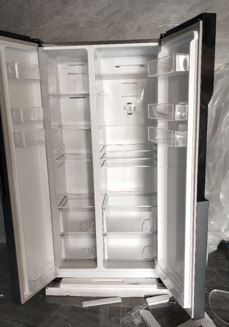 升风冷无霜 矢量双变频 节能静音家用对开门冰箱bcd-592wd16hpa【图片