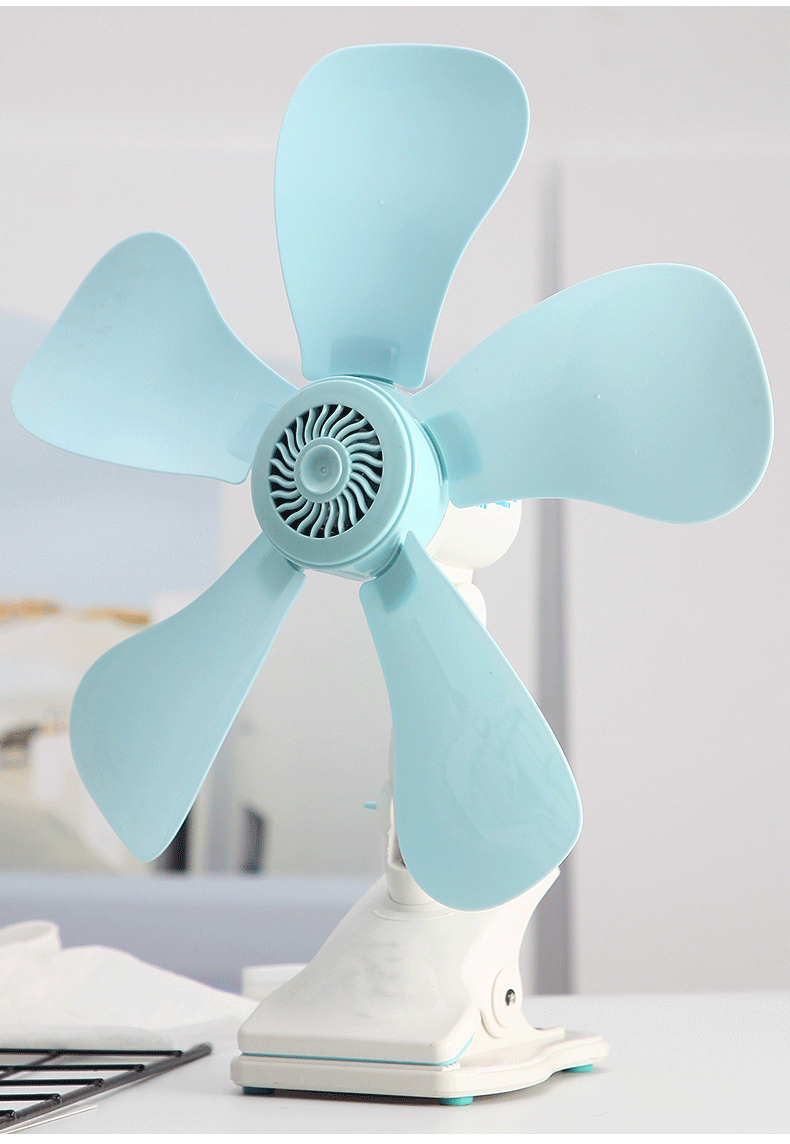 家用大风力学生宿舍床头夹扇迷你床上小风扇小型夹子式电风扇乾越微风