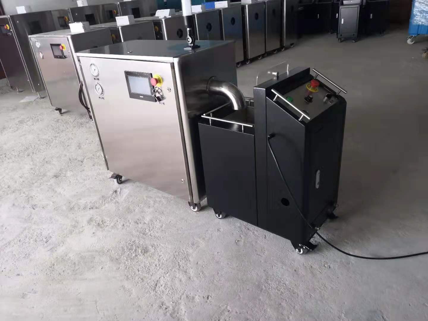 干冰造粒机干冰制作机干冰生产设备干冰清洗机食品级干冰材料海鲜运输