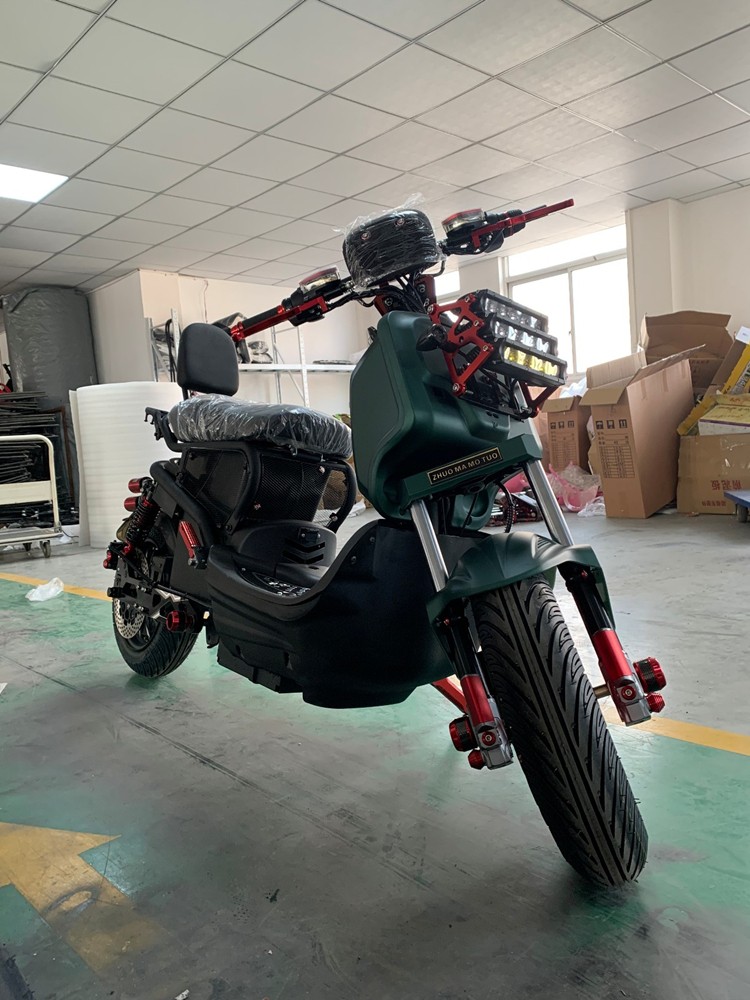 电动车祖玛电瓶车72v电动摩托车外卖送餐车改装车96v踏板电瓶摩托车