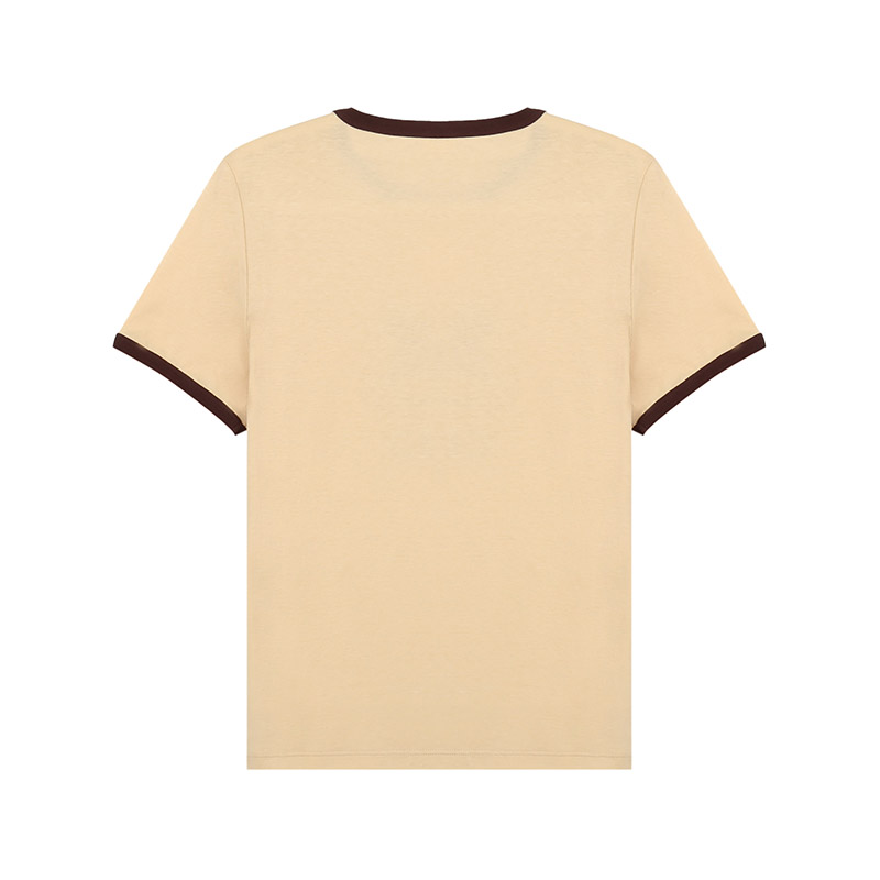 赛琳/思琳 celine 女士棉质圆领短袖t恤 2x575114l 11mr 黄油色棕色