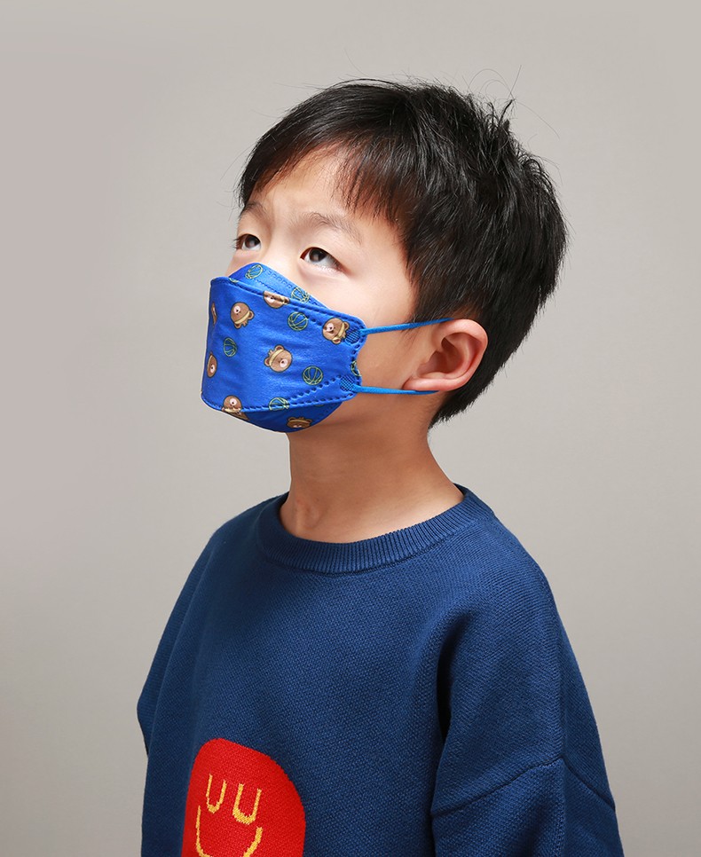 儿童n95口罩春秋宝宝卡通3d立体小男孩男童一次性囗罩小童专用50片