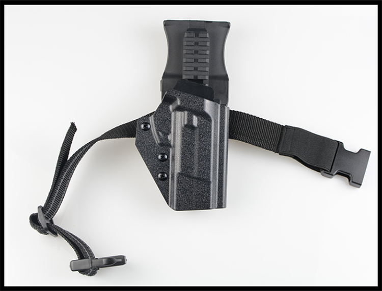 92快拔套92改快枪套绑腿套无锁下沉式上下调节快反绑腿快速92g腰9292