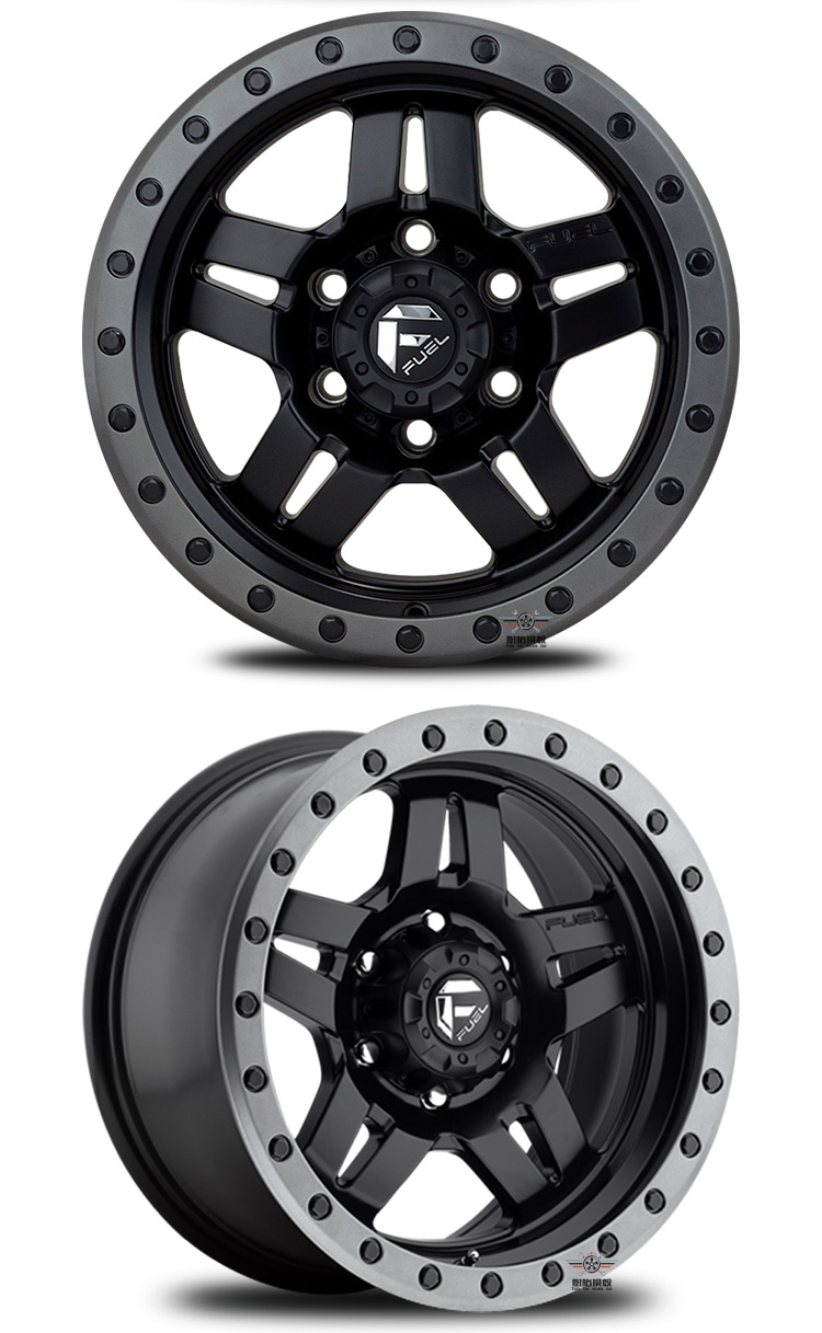 17 18寸fuel轮毂牧马人帕杰罗v97普拉多bj40猛禽途达坦克300长城炮