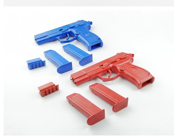 92式工程塑料手枪教官教具可全拆卸模拟训练不可发射64橡胶54模型军迷