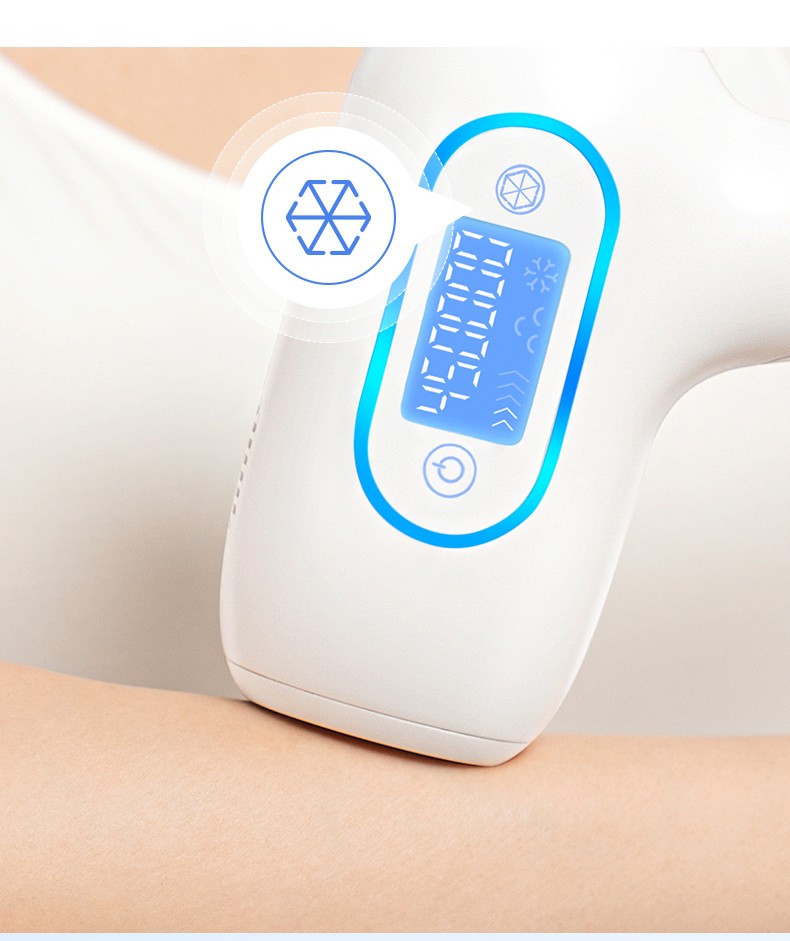 鱼跃(yuwell)冰点无痛激光脱毛仪kd506a家用全身适用男士胡子脸部女士