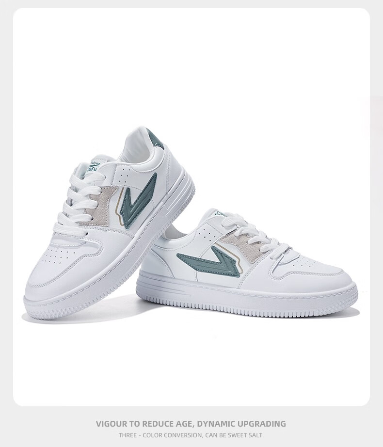 feiyue/飞跃小白鞋女鞋2021夏季新款百搭运动休闲鞋板鞋8912 8912白黑