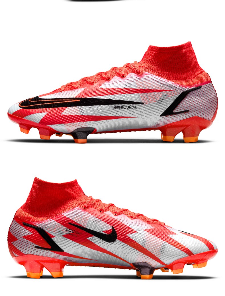 nike耐克足球鞋刺客14c罗配色cr7fg超顶长钉真草高帮足球鞋男比赛db