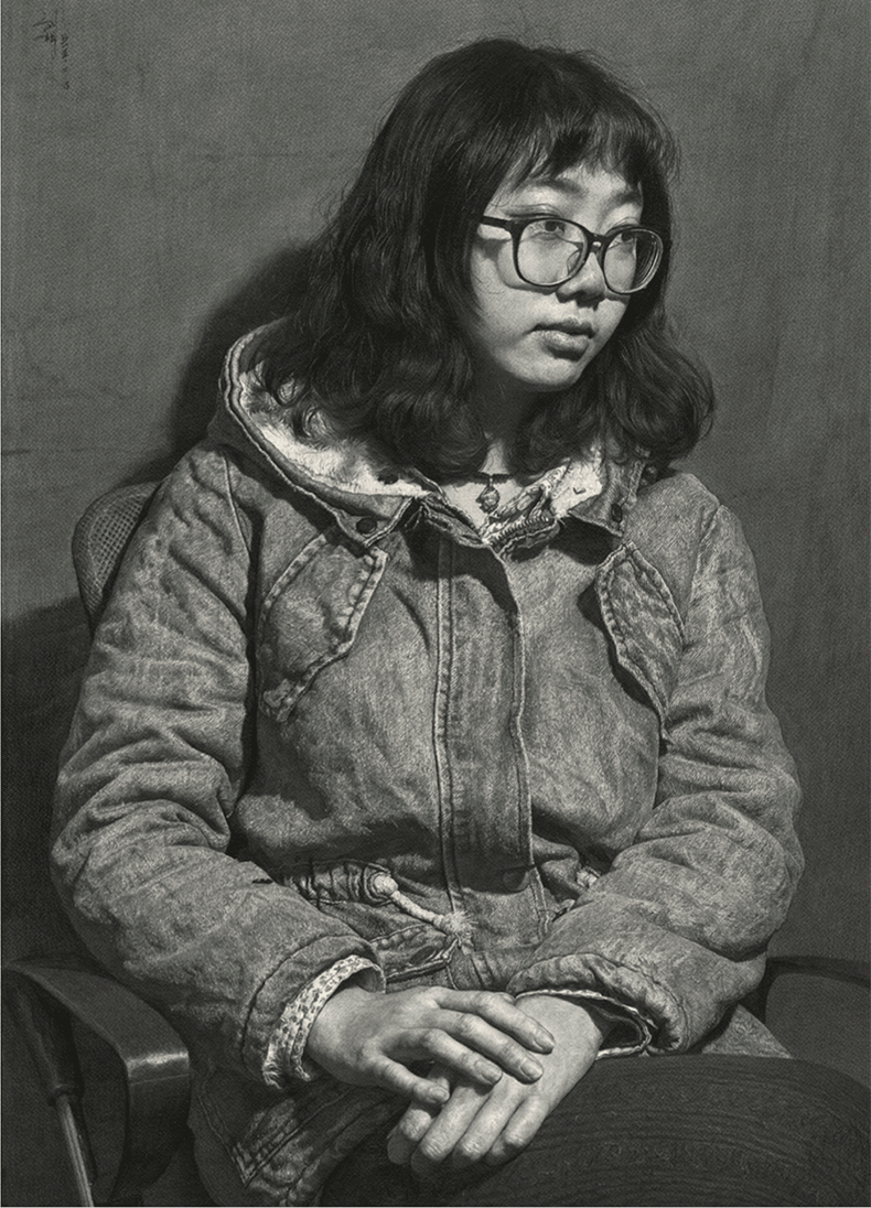 《刘斌素描头像超写实深度素描全集精微头像半身像临摹范本五官结构