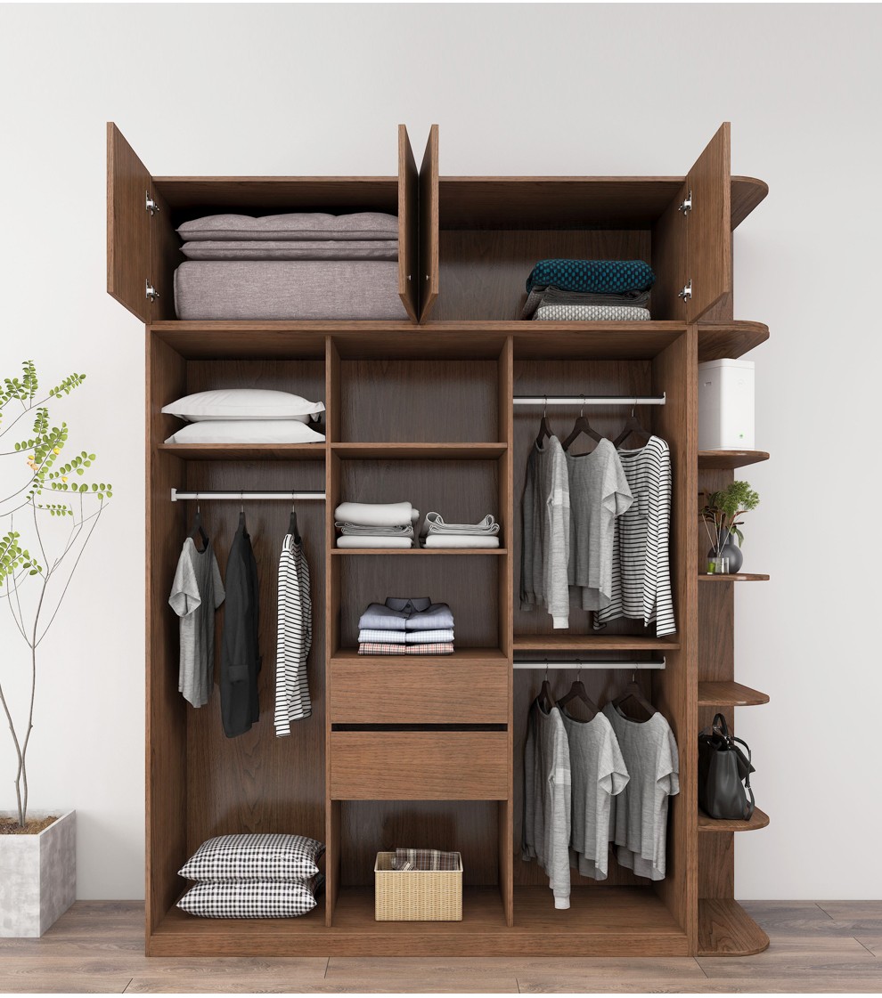 【咨询抢红包】慕尼思丹 衣柜 木纹衣柜 推拉门衣柜 整体大衣橱 卧室