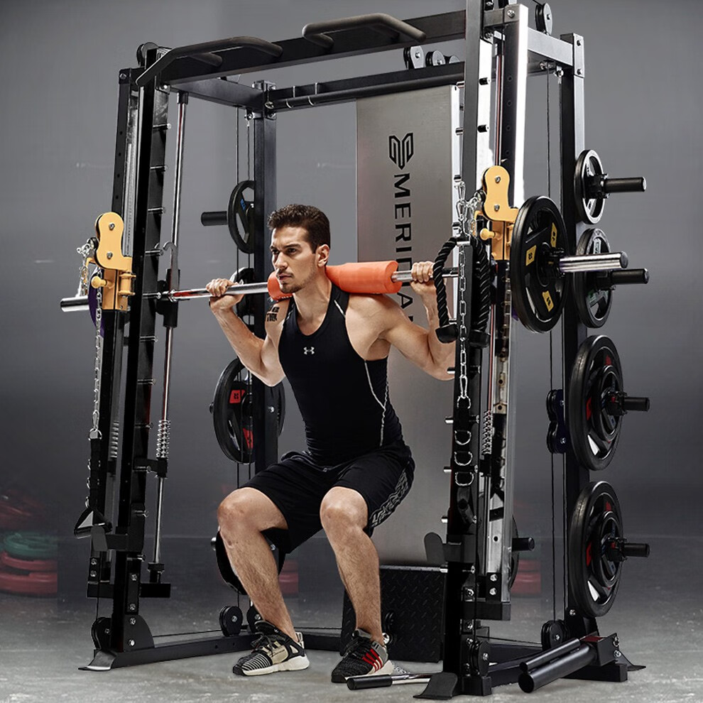 美力德k9史密斯机龙门架综合训练器械家用健身器材多功能举重床深蹲