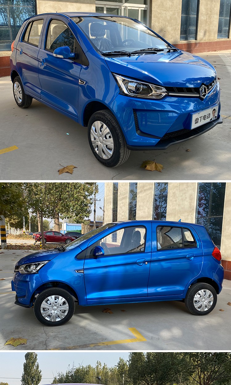 d80电动汽车成人油电两用四轮电动代步车家用电轿女性四轮车轿车锂电