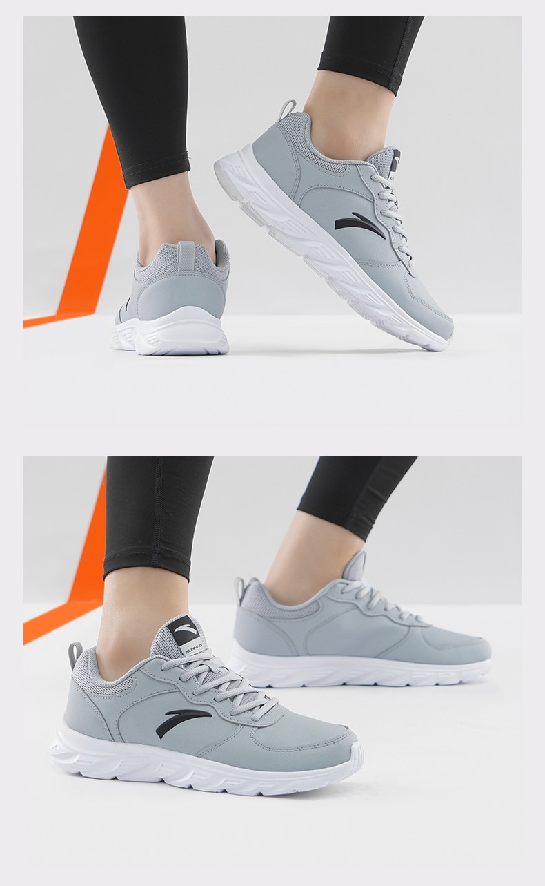 安踏男鞋运动鞋男子春季网面缓震跑步鞋休闲旅游鞋子健身运动户外跑步