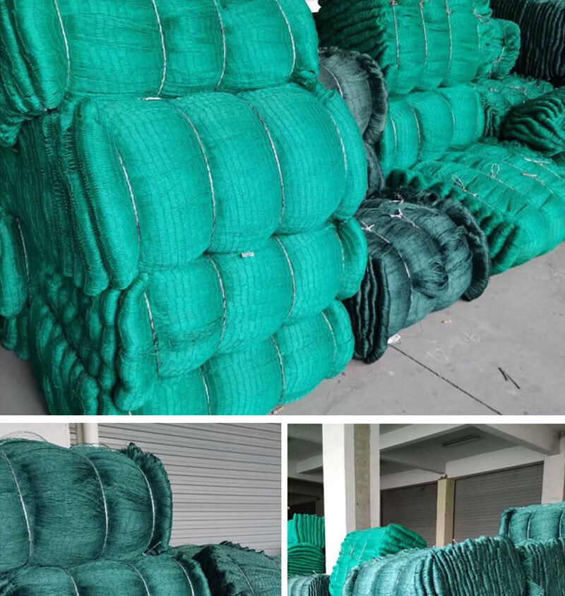 网片渔网鱼网片密网网布渔网布尼龙网水产养殖防逃网围网拦网网箱6股