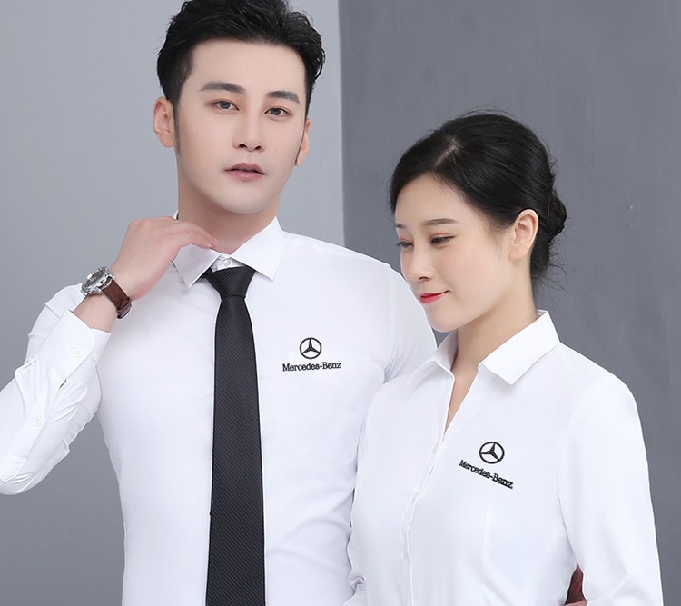 剑貂(jiandiao)奔驰汽车4s店销售工作服职业装工装男女同款长袖春秋季